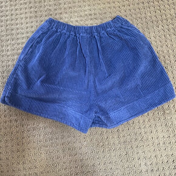 Heavy Manners Navy Corduroy Shorts - Small - Picture 4 of 4